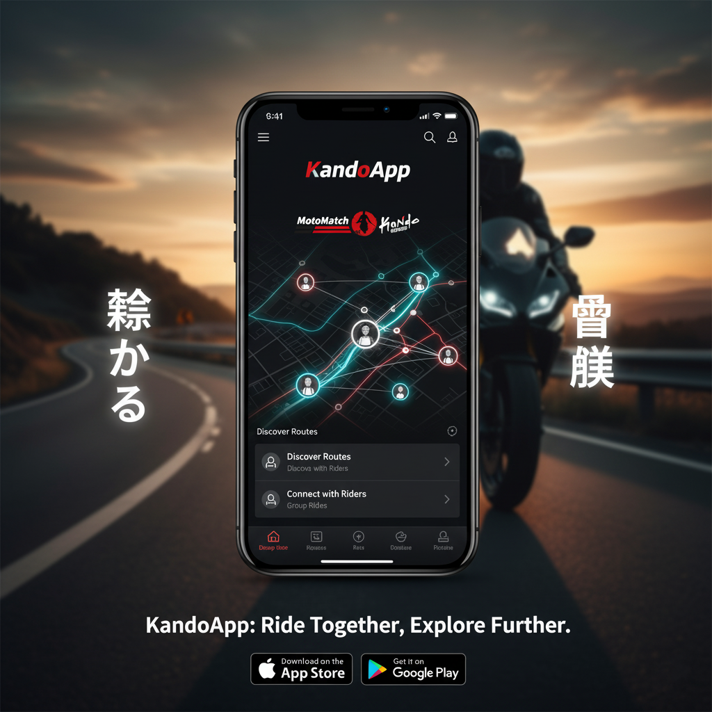 Vista principal de Kando App en un smartphone