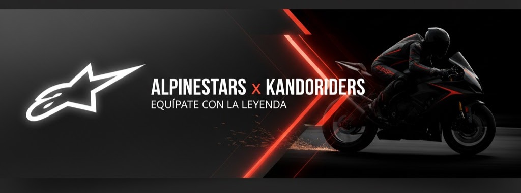 Alpinestars x Kandoriders - Equípate con la Leyenda